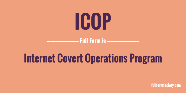 icop-full-form