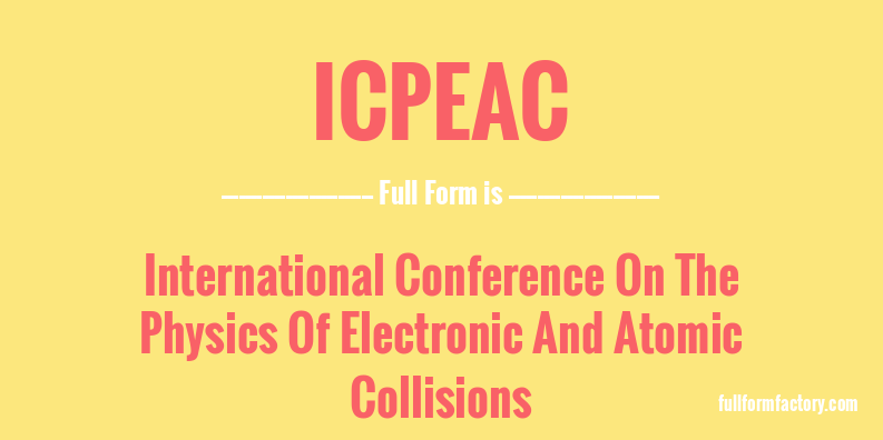 icpeac-full-form