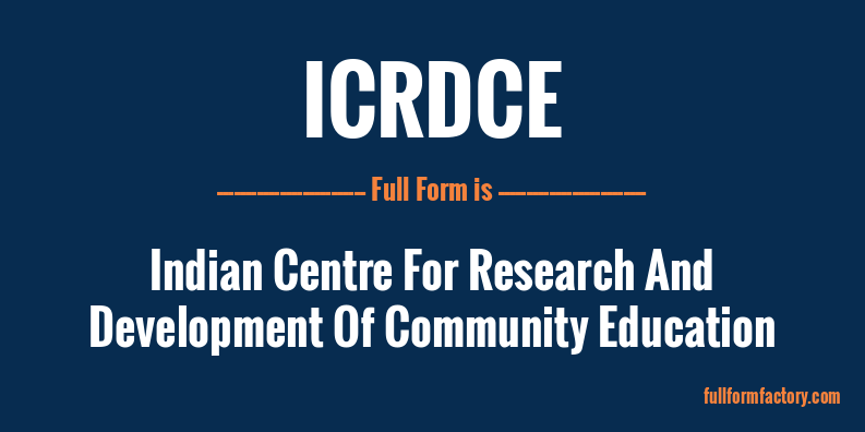 icrdce-full-form