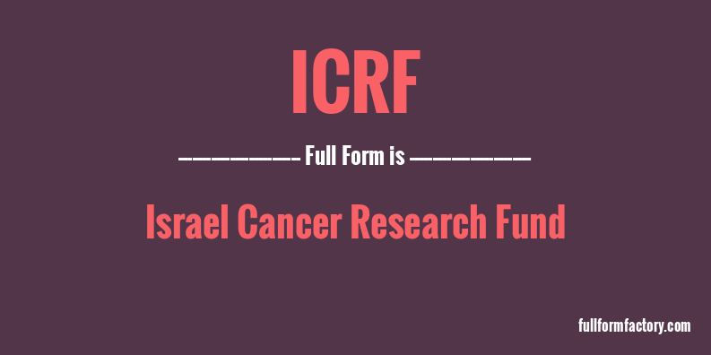 icrf-full-form