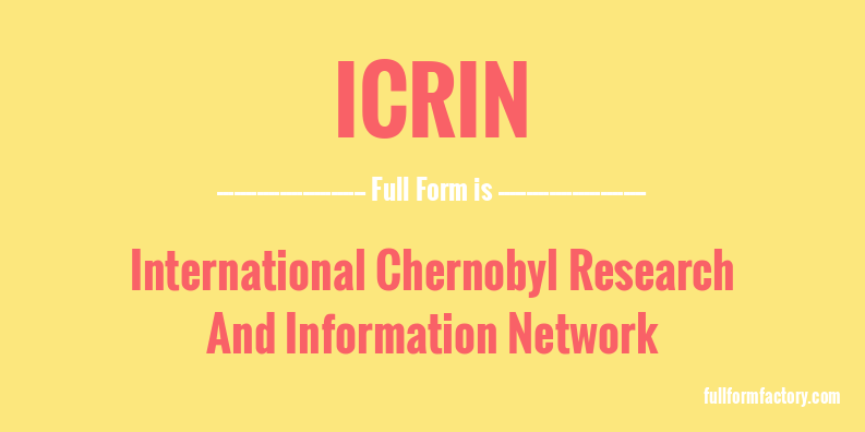 icrin-full-form