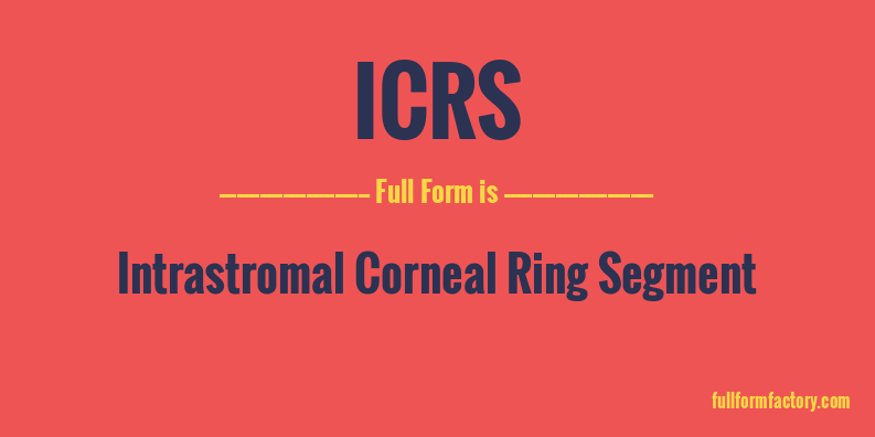 icrs-full-form