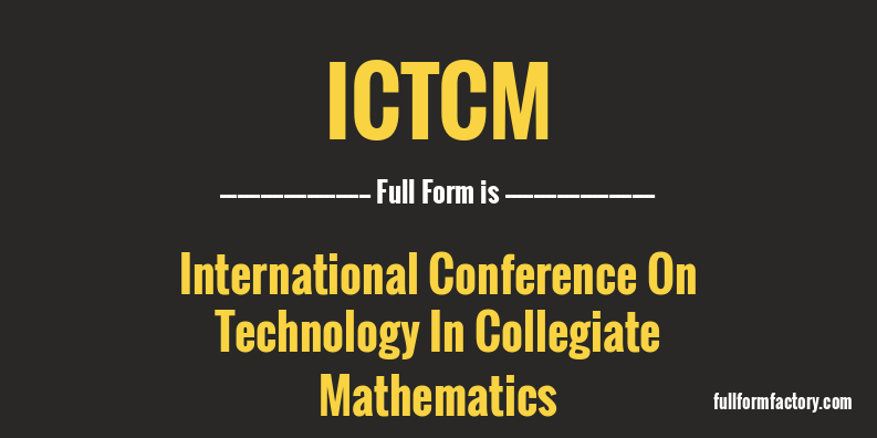 ictcm-full-form