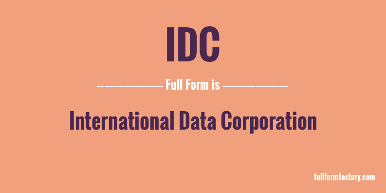 idc-full-form