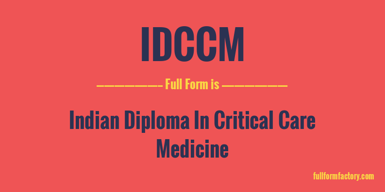 idccm-full-form