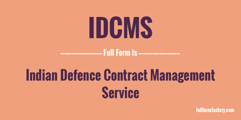 idcms-full-form