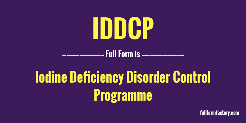 iddcp-full-form