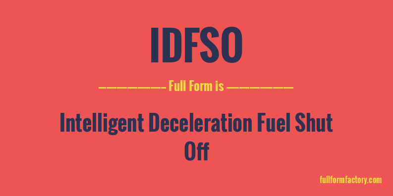 idfso-full-form