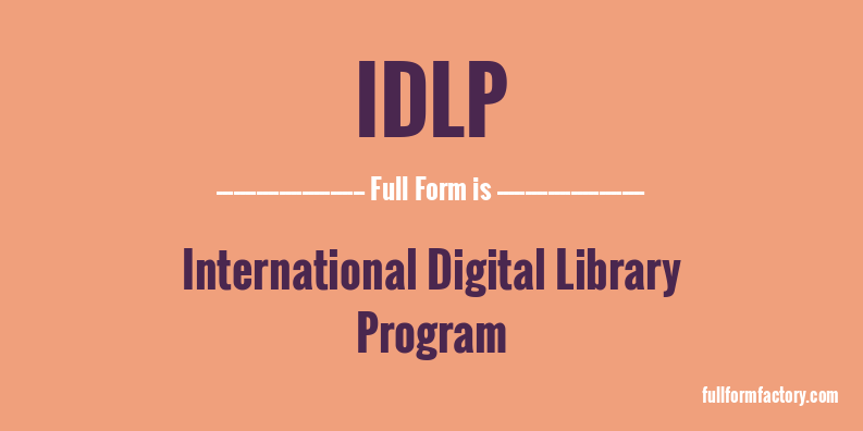 idlp-full-form