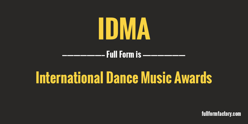 idma-full-form
