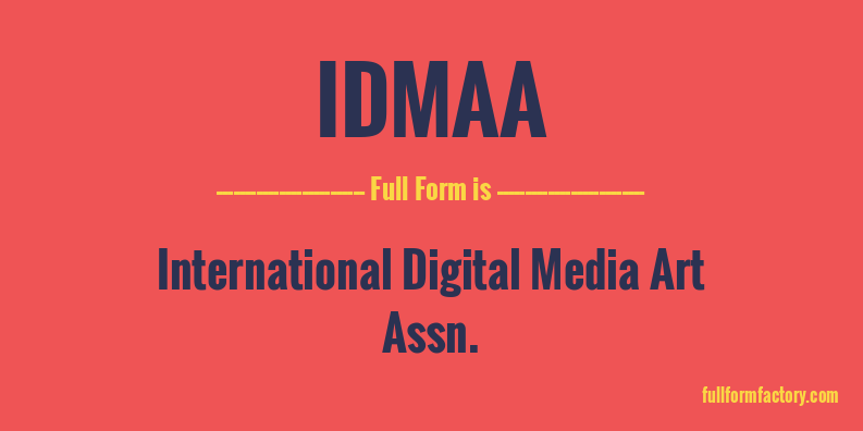 idmaa-full-form