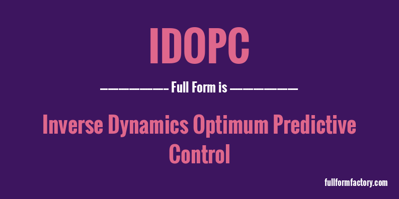 idopc-full-form