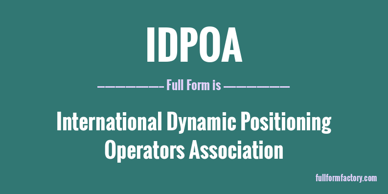 idpoa-full-form
