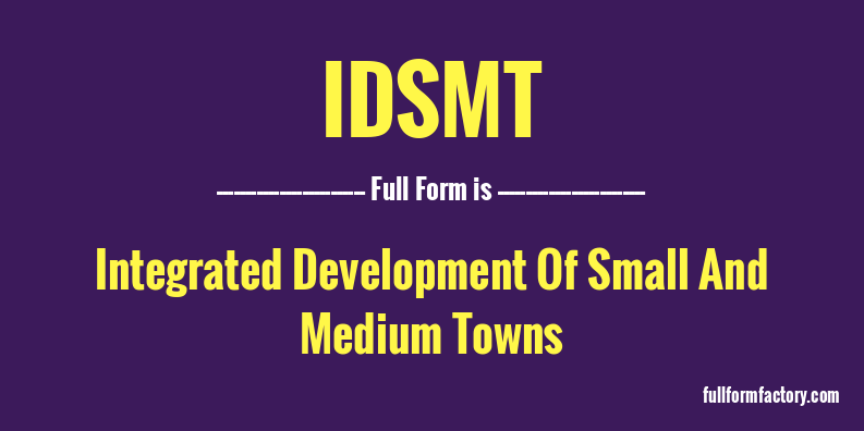 idsmt-full-form