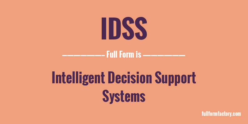 idss-full-form