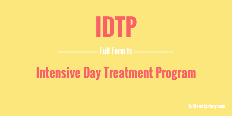 idtp-full-form