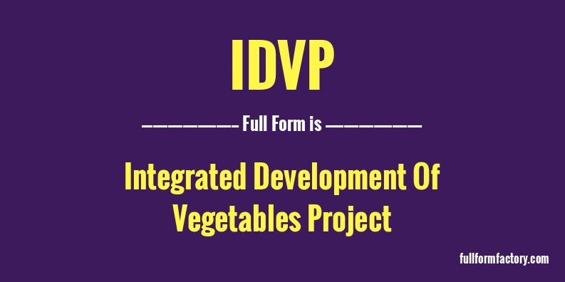 idvp-full-form
