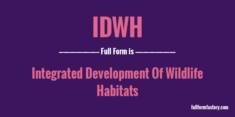 idwh-full-form