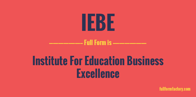 iebe-full-form