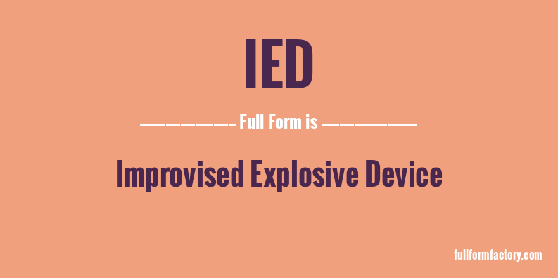 ied-full-form