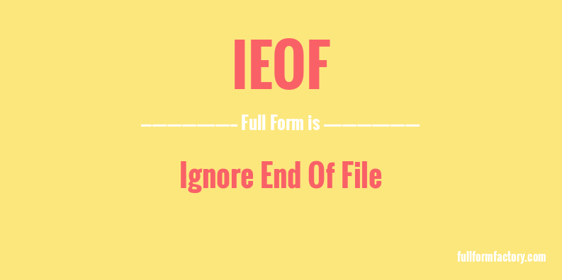 ieof-full-form