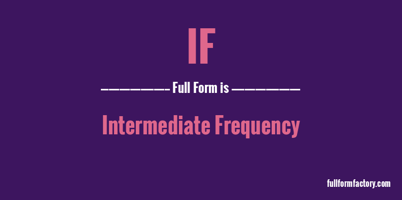 if-full-form