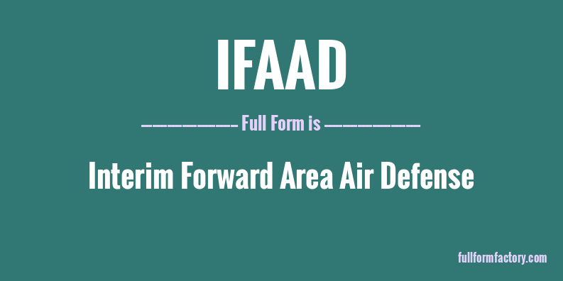ifaad-full-form