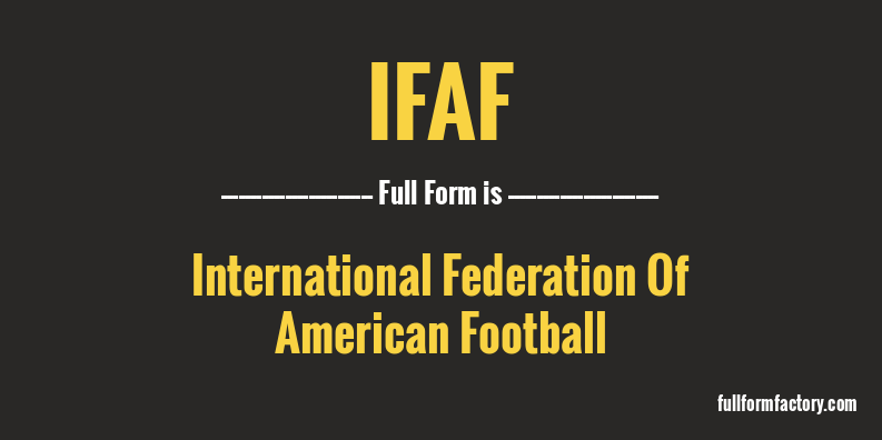 ifaf-full-form