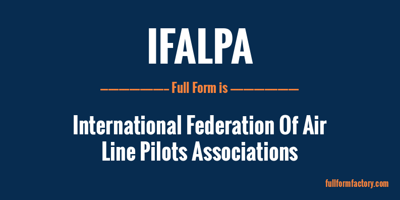 ifalpa-full-form