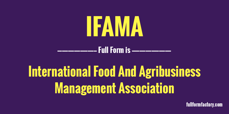 ifama-full-form