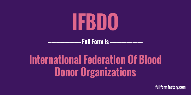 ifbdo-full-form