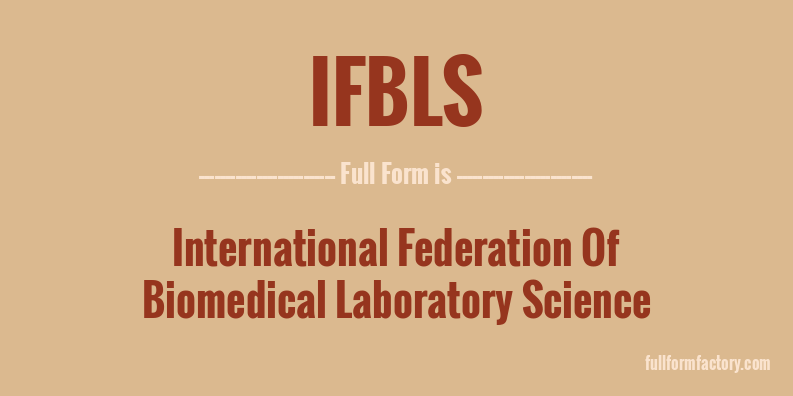 ifbls-full-form