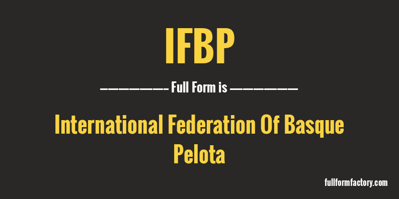 ifbp-full-form
