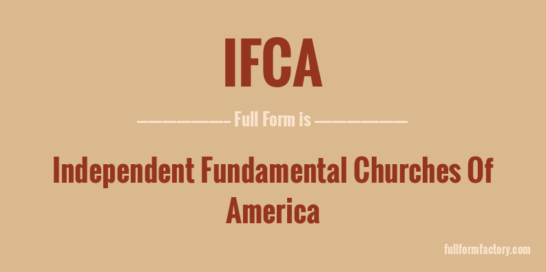 ifca-full-form