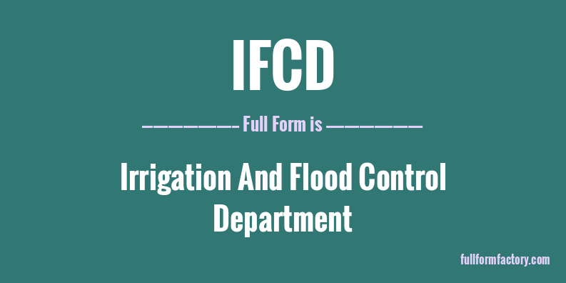 ifcd-full-form