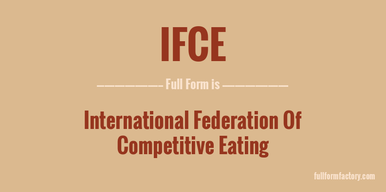 ifce-full-form