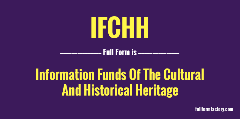 ifchh-full-form