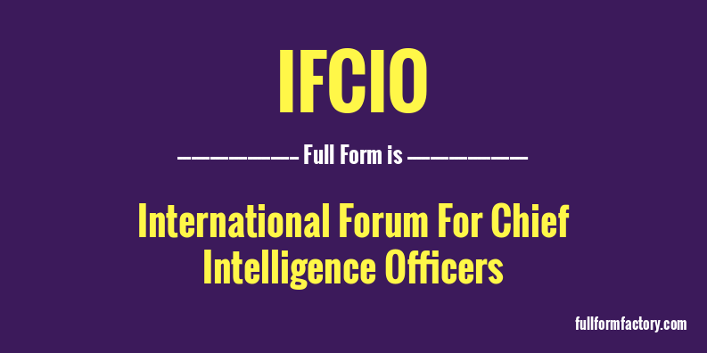 ifcio-full-form