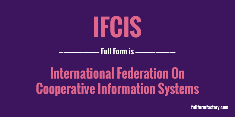 ifcis-full-form