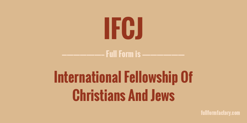 ifcj-full-form