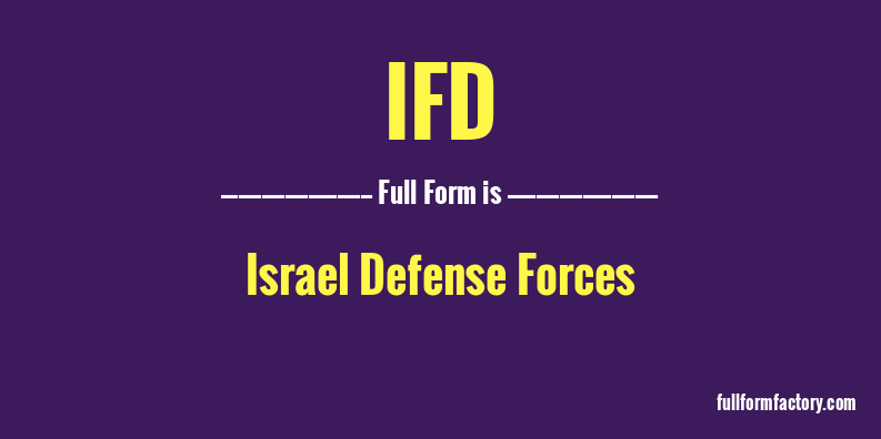 ifd-full-form