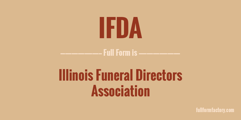 ifda-full-form