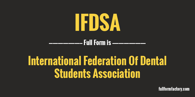 ifdsa-full-form