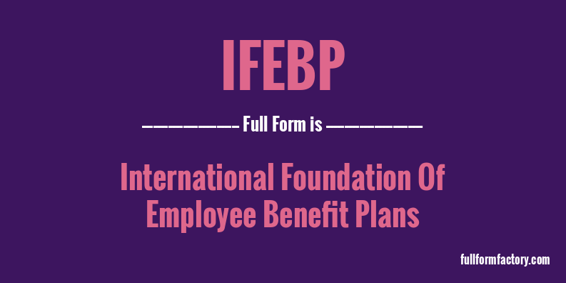 ifebp-full-form