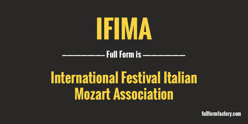 ifima-full-form