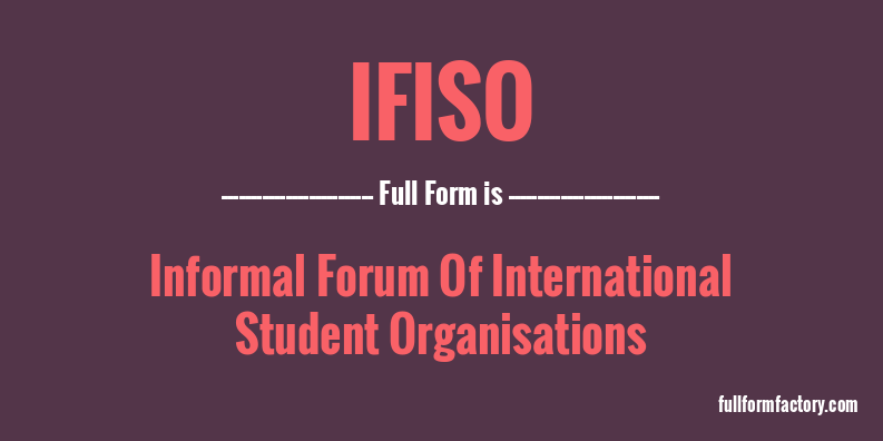 ifiso-full-form