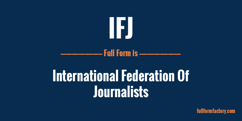 ifj-full-form