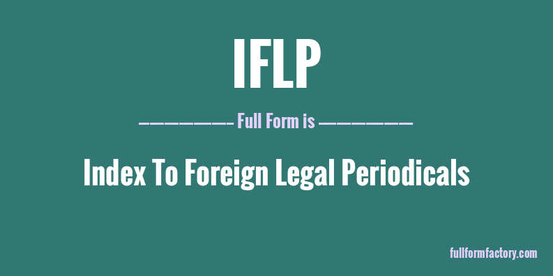 iflp-full-form