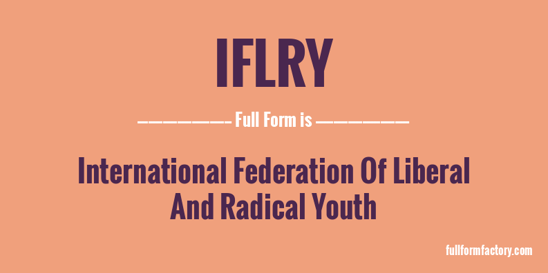 iflry-full-form