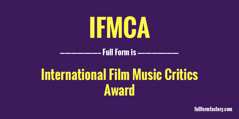 ifmca-full-form